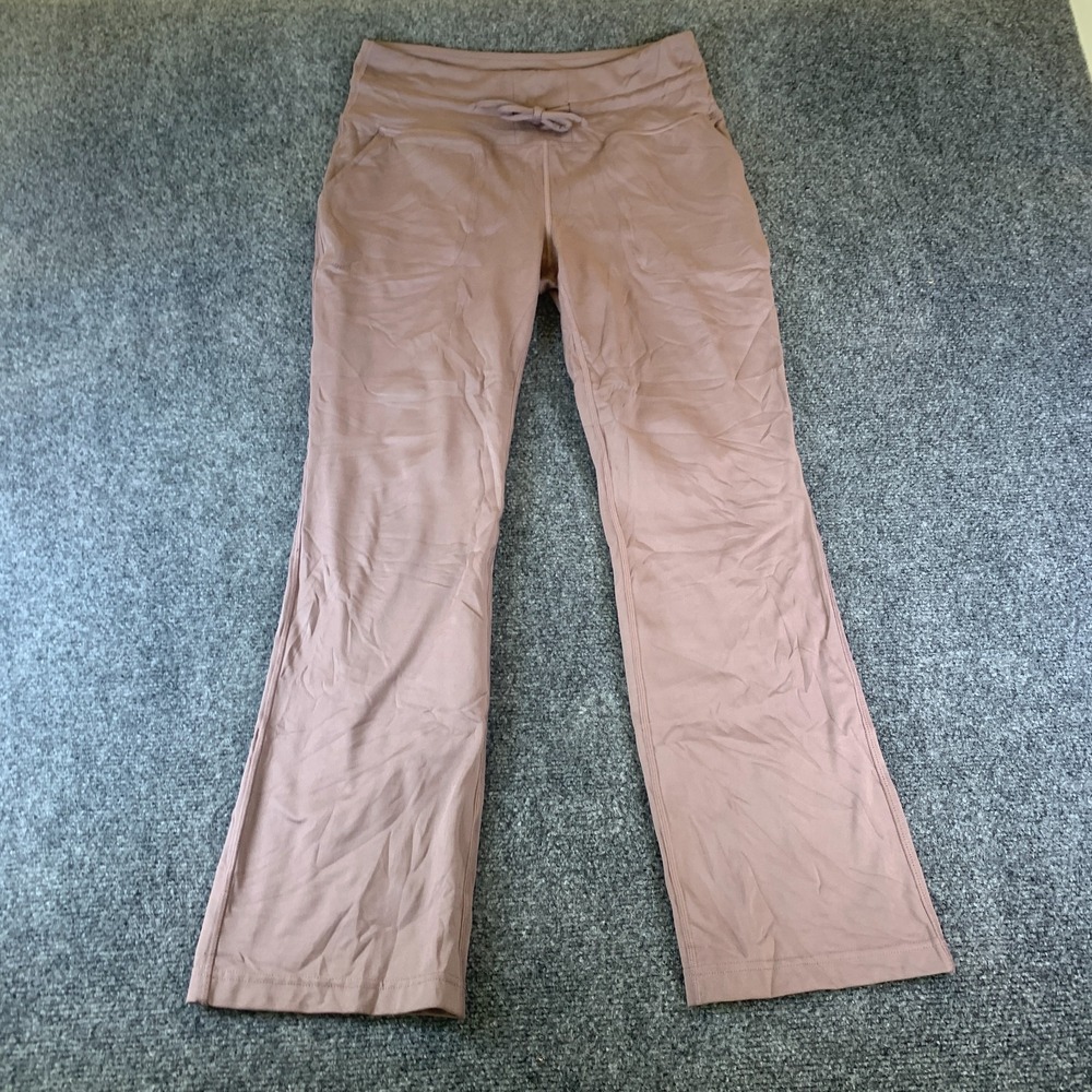 Mondetta Performance Luxury Yoga Pants Womens 29x27 Mauve Drawstring Athletic